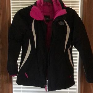 Girl North Face 10/12 3 in 1 jacket